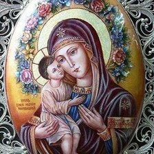 Схема вышивки «икона»