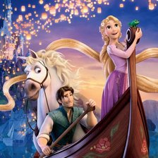 Схема вышивки «рапунцель»