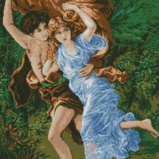 Схема вышивки «гроза»