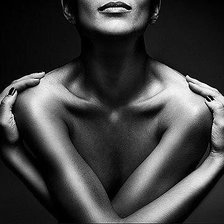 Схема вышивки «Голая девушка»