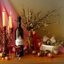 Схема вышивки «Пасхальный натюрморт»