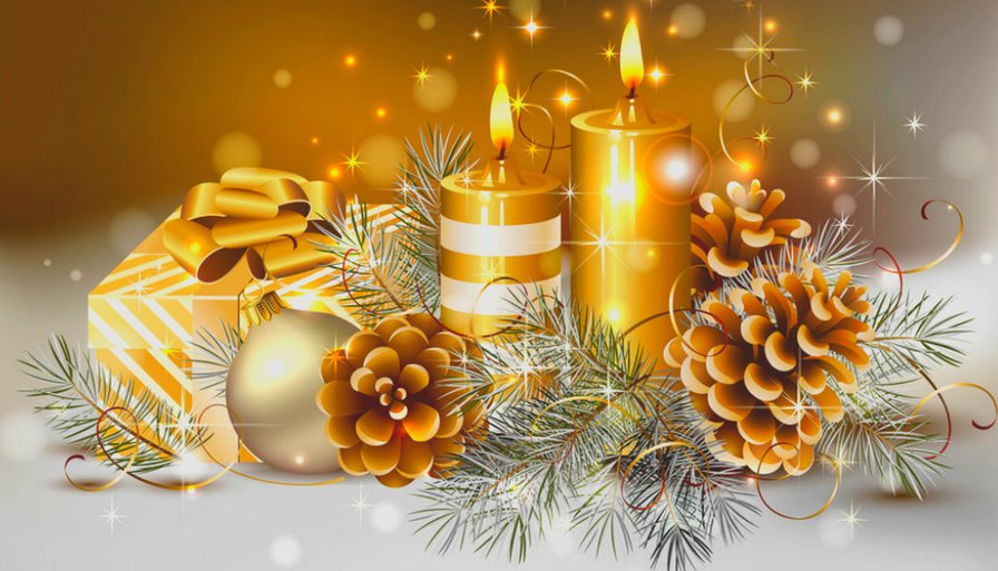 Натюрморт - натюрморт, свечи - оригинал