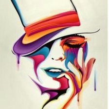 Схема вышивки «шляпка)»