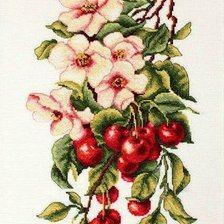 Схема вышивки «Вишня»