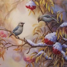 Схема вышивки «Серия "Птицы"»