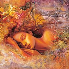 Схема вышивки «сон»