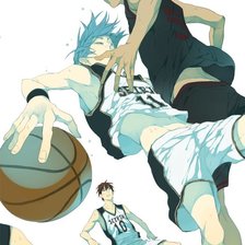 Схема вышивки «Баскетбол Куроко»