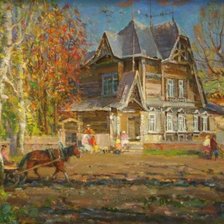 Схема вышивки «Старый Барнаул»