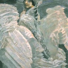 Схема вышивки «Царевна-Лебедь»