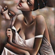 Схема вышивки «Мадам»