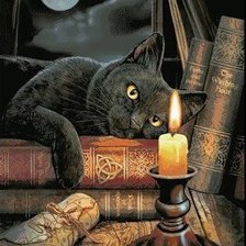 Схема вышивки «Колдовской час»