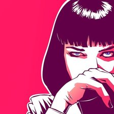 Схема вышивки «Криминальное чтиво»