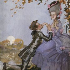 Схема вышивки «Двое»