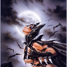 Схема вышивки «черный полет»