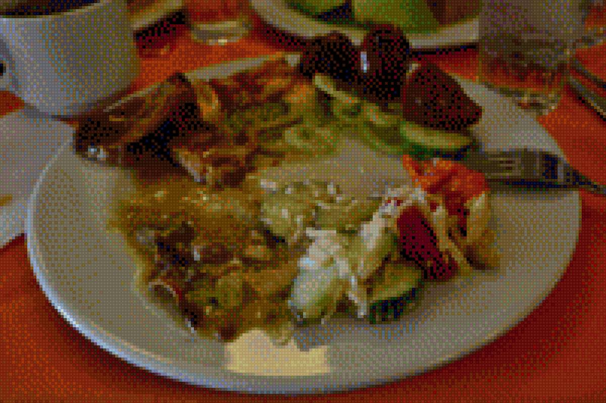 натюрморт - еда, кухня, тарелка - предпросмотр