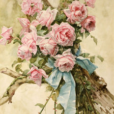 Схема вышивки «Розы»