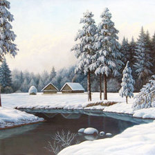 Схема вышивки «На заимке»