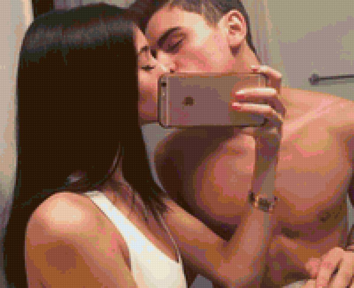 Поцелуй - поцелуй, пара, любовь - предпросмотр