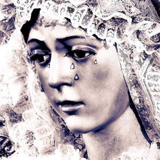 Схема вышивки «Virgen»