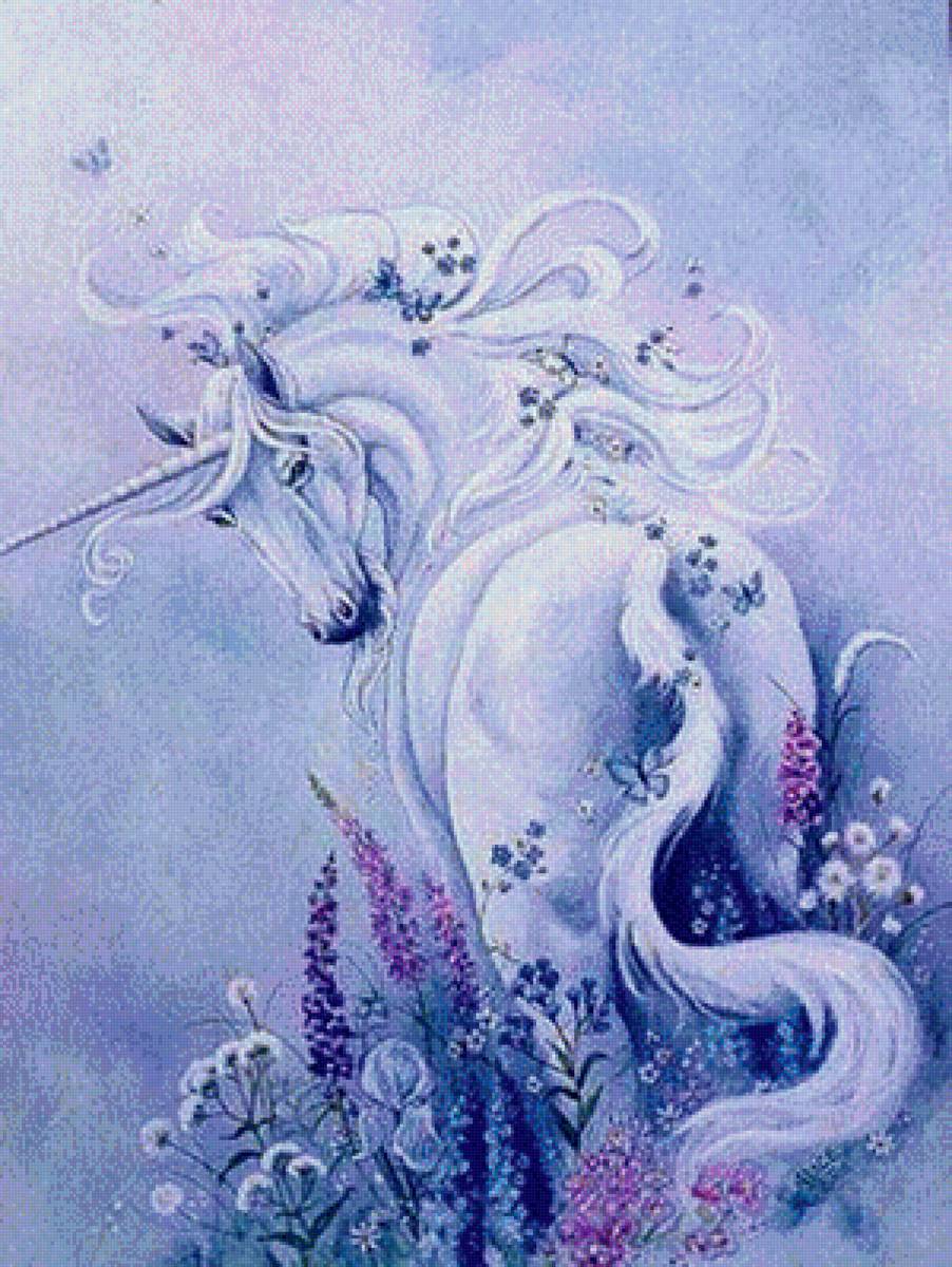 единорог - фэнтези, единорог - предпросмотр