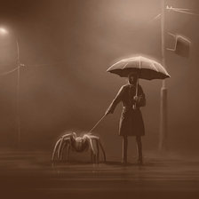 Схема вышивки «Ночная прогулка»