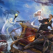 Схема вышивки «погоня»