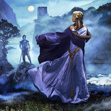 Схема вышивки «встреча»