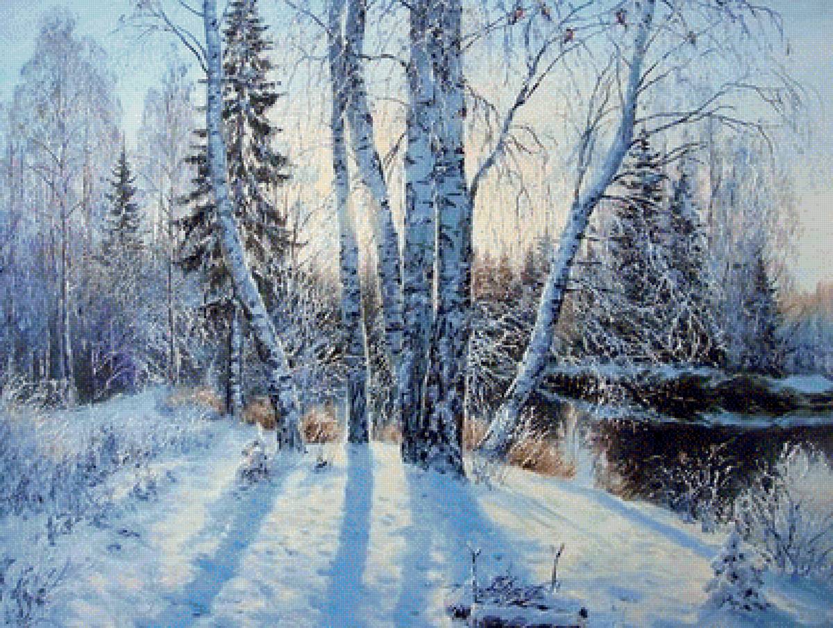 пейзаж - пейзаж, природа, река - предпросмотр