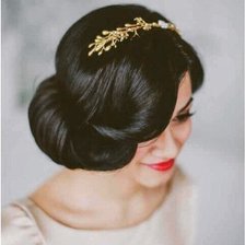 Схема вышивки «Брюнетка»