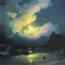 Схема вышивки «айвазовский»