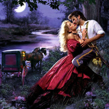 Схема вышивки «романтика»