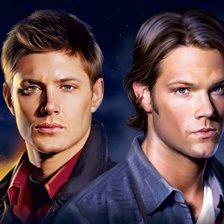 Схема вышивки «сверхъестественное»