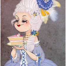 Схема вышивки «королевишна»