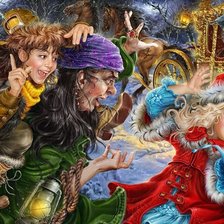 Схема вышивки «Сказка»