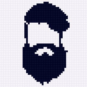 бородуля - борода, усы - предпросмотр