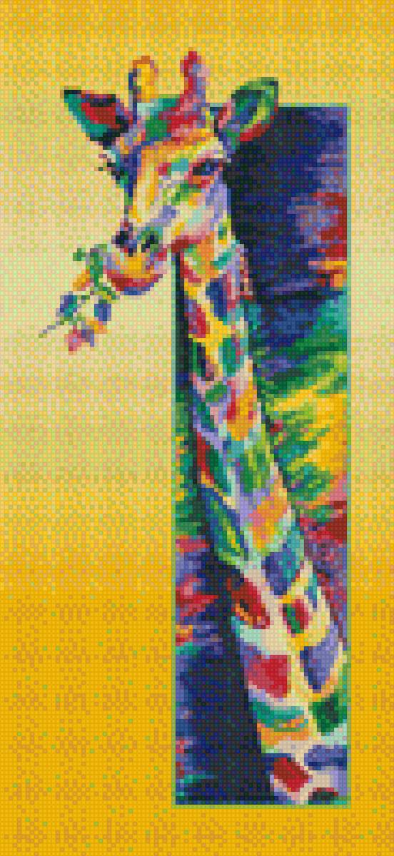 tęczowa żyrafa - предпросмотр