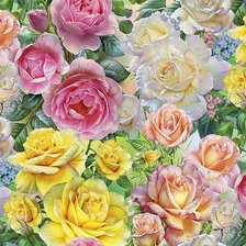 Схема вышивки «розы»