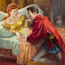 Схема вышивки «Пара»