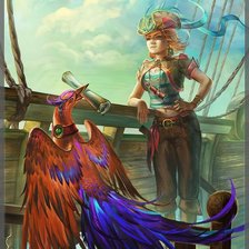 Схема вышивки «Пират»