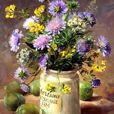 Схема вышивки «Натюрморт живопись»