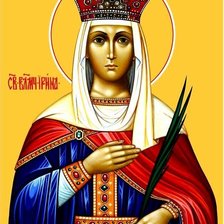 Схема вышивки «св. Ирина»