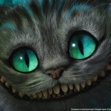 Схема вышивки «Чешир»