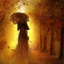 Схема вышивки «Таинственная Леди»