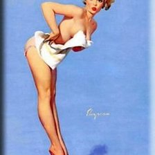 Схема вышивки «Pin Up 50's»