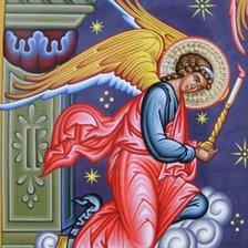 Схема вышивки «ангел хранитель»