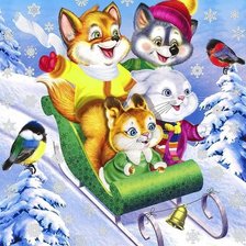 Схема вышивки «детская»