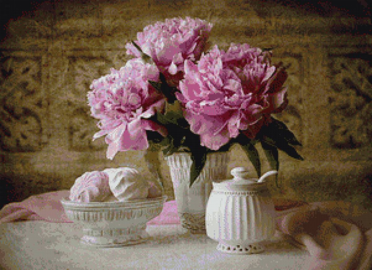 пионы мечты - красота, сладости, кухня, пионы, пион - предпросмотр