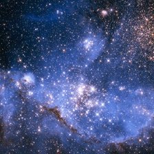 Схема вышивки «Purple nebula»