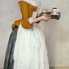 Схема вышивки «Шоколадница»