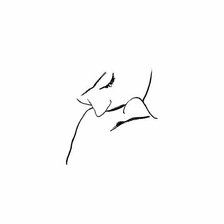 Схема вышивки «поцелуй»